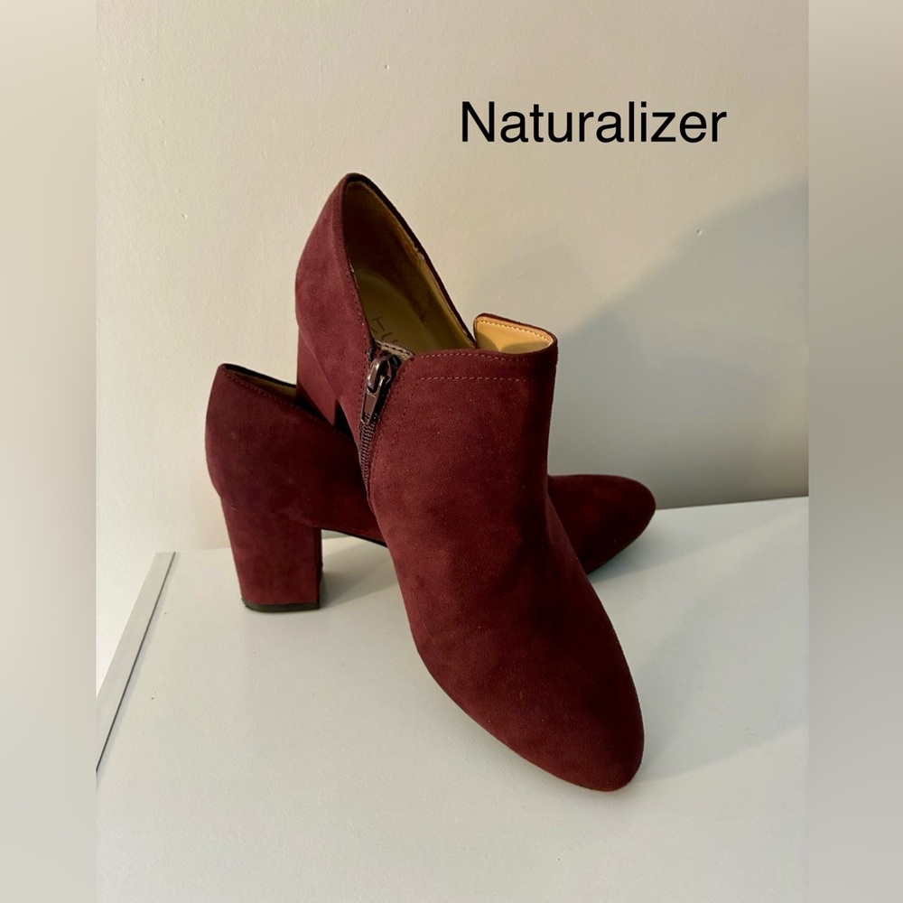 Naturalizer Women's Suede Heeled Boots